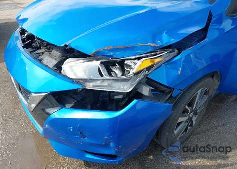 2021 Nissan Versa Sv Xtronic Cvt from USA, damaged, VIN 3N1CN8EV6ML869103